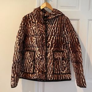 Maje puffer with hood size 2